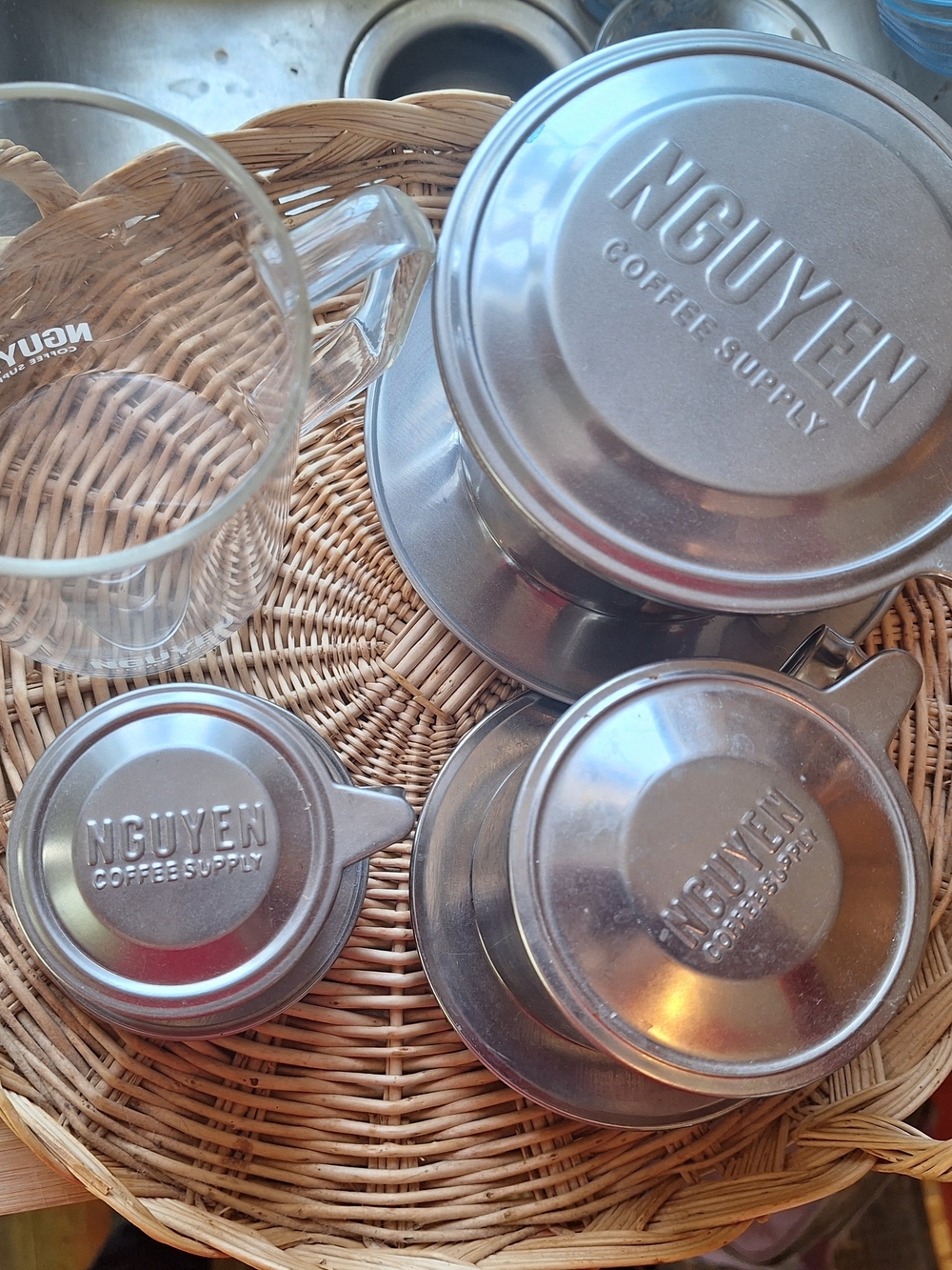 Stainless Steel Vietnamese Coffee Filter (Silver)